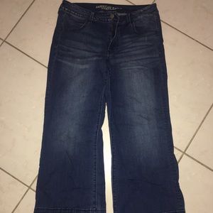 American Eagle Super Stretch Wide Bottom Jeans